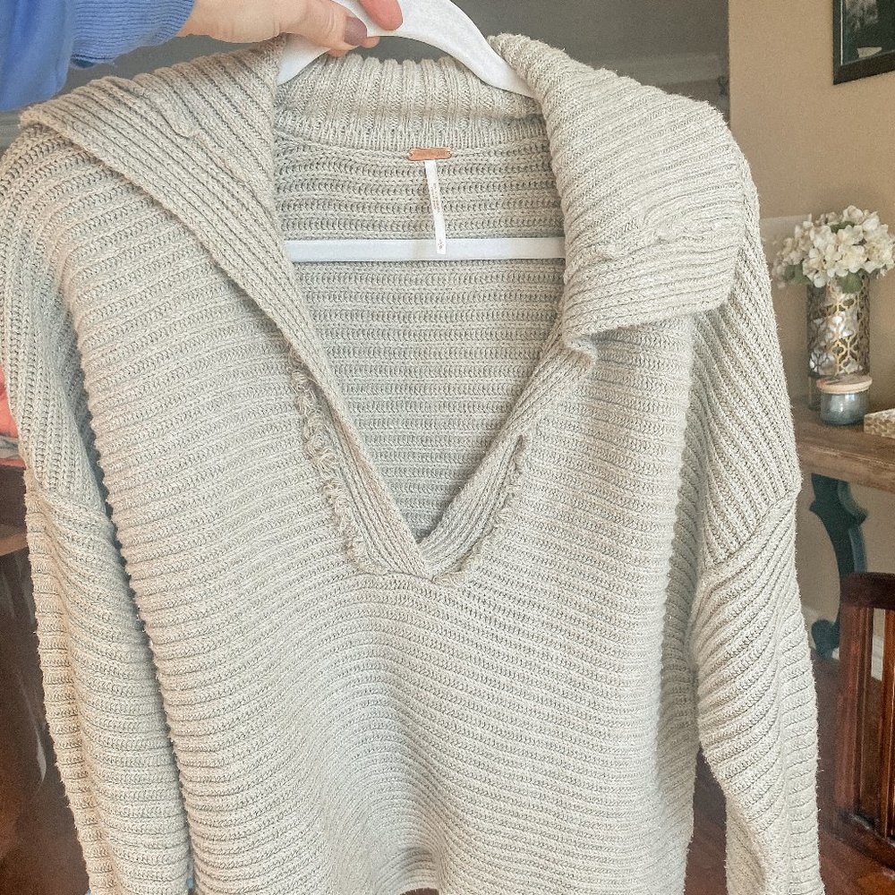 Free People Marley Sweater-- Pebble